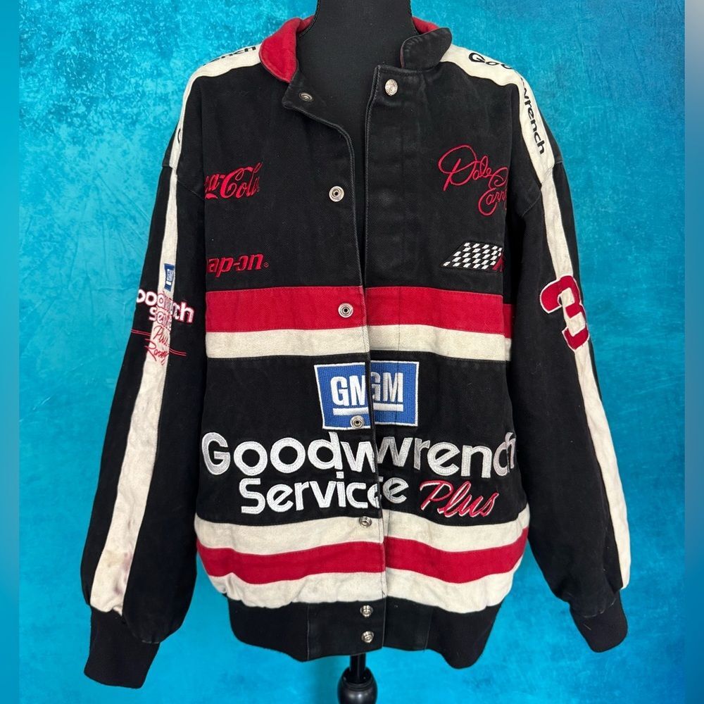 Vintage Y2K GM Goodwrench Racing Jacket Dale Earnhardt 3